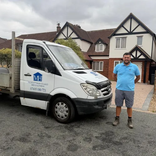 Michael Huarns, owner of MH Property Maintenance East